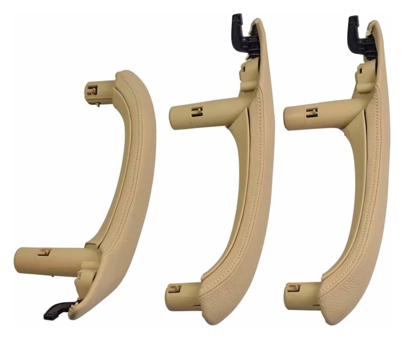 Auto Außentürgriff Kappen Für B&MW X3 X4 F25 F26 2010-2016 Auto-Innentür-Zuggriff Innen- Und Außenleder-Panel-Abdeckung Komplettsatz Montage(3-lhd-beige) von QGMKMVZZBK