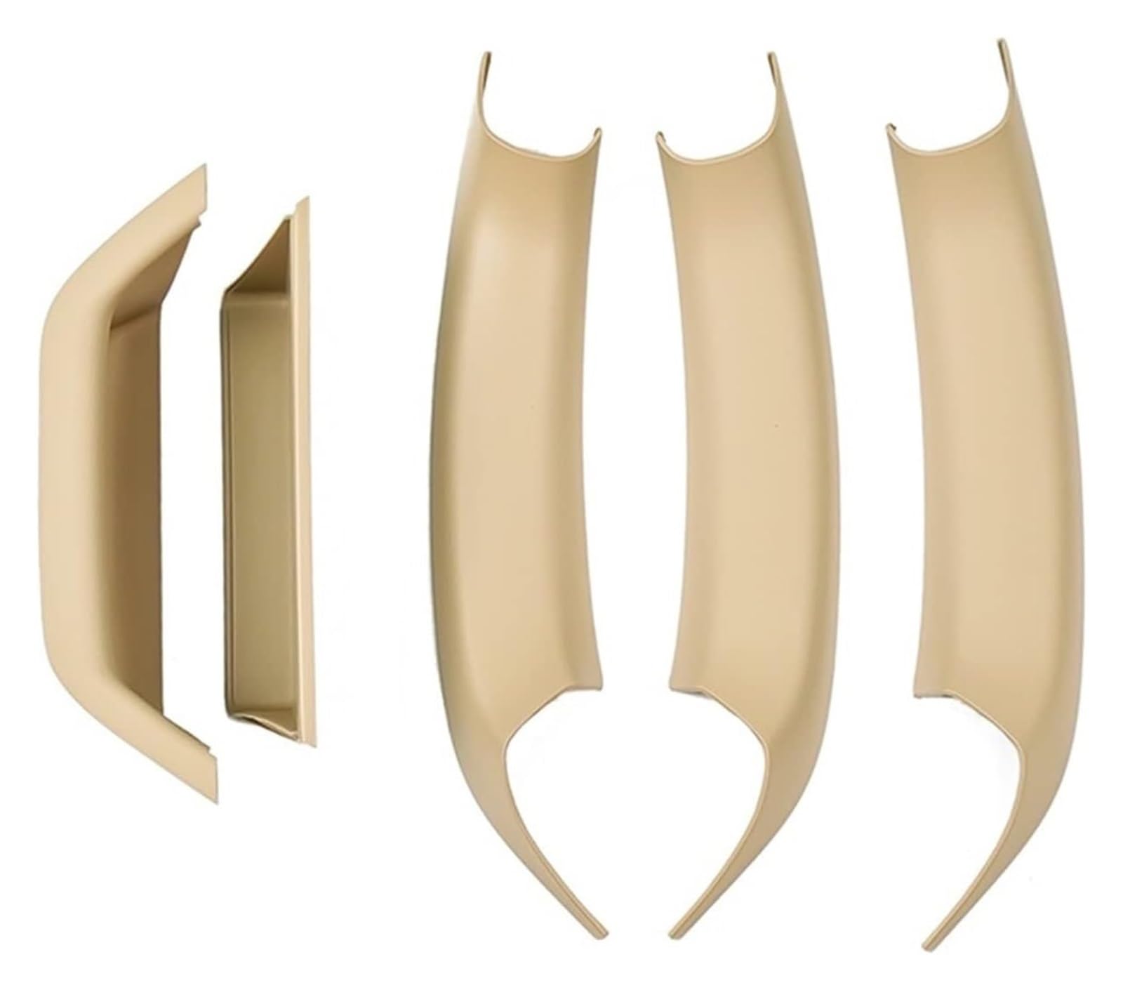 Auto Außentürgriff Kappen Für B&MW X3 X4 F25 F26 Demontagefreier Türinnengriff Türgriffzubehör Innenarmlehne Schutzhülle(Beige 4) von QGMKMVZZBK