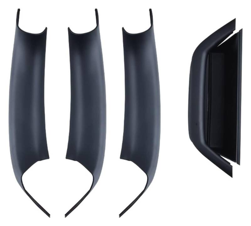 Auto Außentürgriff Kappen Für B&MW X3 X4 F25 F26 Demontagefreier Türinnengriff Türgriffzubehör Innenarmlehne Schutzhülle(Right Rudder Black 4) von QGMKMVZZBK