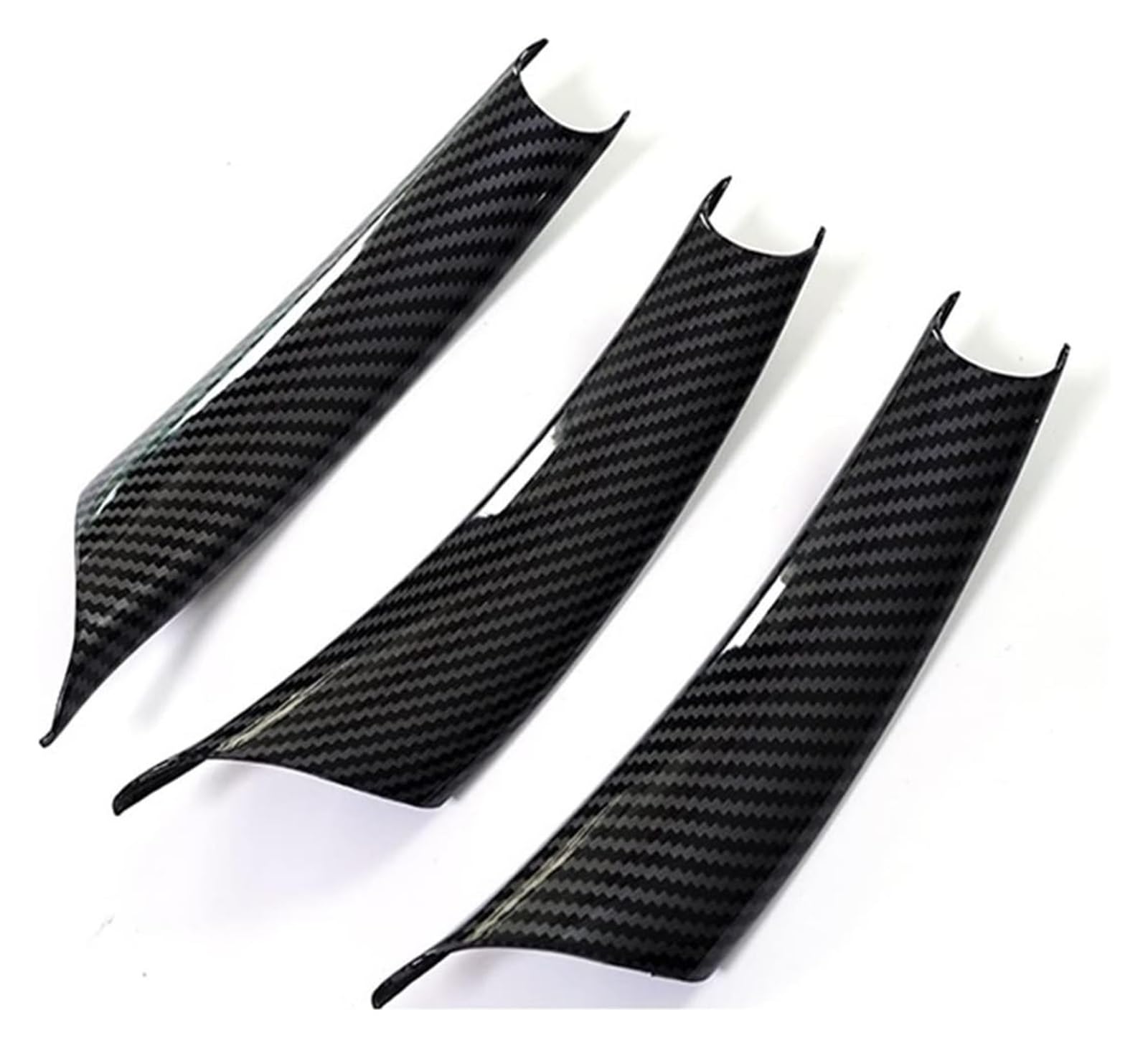 Auto Außentürgriff Kappen Für B&MW X5 X6 E70 F71 F15 F16 Demontagefreier Innentürgriff Modifiziertes Auto-Armlehnenzubehör Schutzhülle(Old Carbon Fiber 3) von QGMKMVZZBK