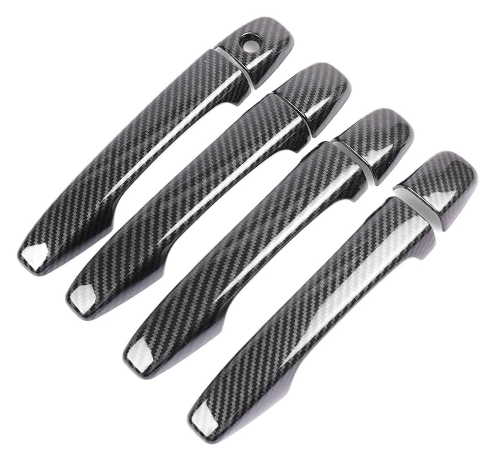 Auto Außentürgriff Kappen Für C4 Für Picasso C6 Für P&eugeot 207 308 407 2004-2010 Türgriff Abdeckung Trim Auto Styling(Schwarz) von QGMKMVZZBK