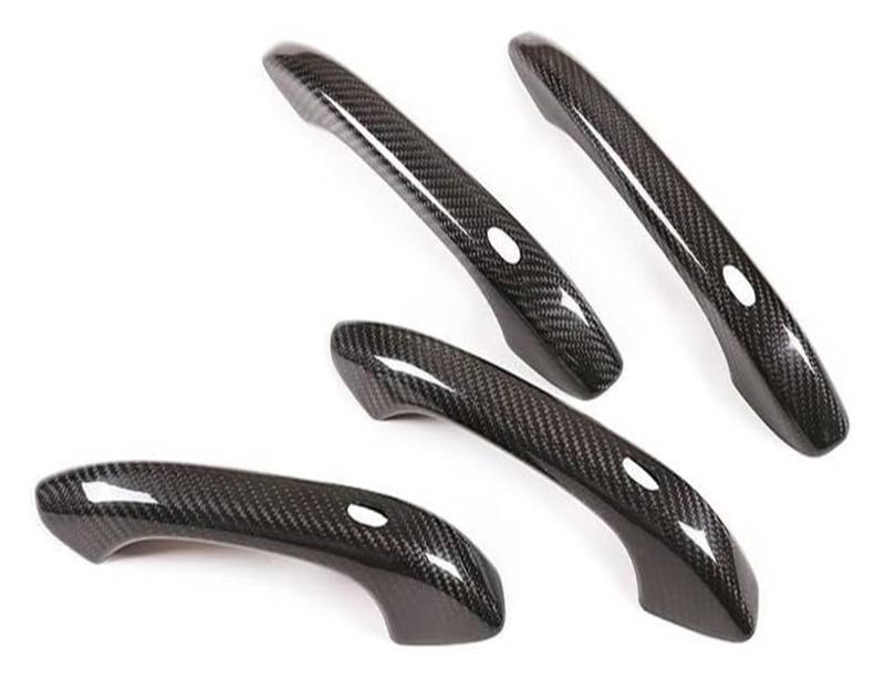 Auto Außentürgriff Kappen Für Cayenne 2018 2019 2020 2021 2022 2023 Real Carbon Fiber Auto Türgriff Abdeckung Trim Aufkleber von QGMKMVZZBK