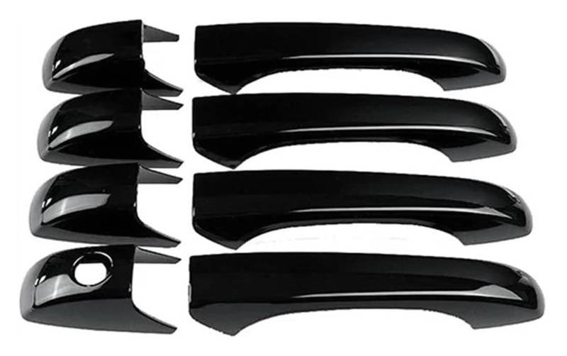 Auto Außentürgriff Kappen Für Chrysler 300 300C 2005–2010 Auto-Aufkleber Kratzfest Dekoration Zierleisten-Set Refit-Türgriffabdeckungen(4handle 1keyhole) von QGMKMVZZBK
