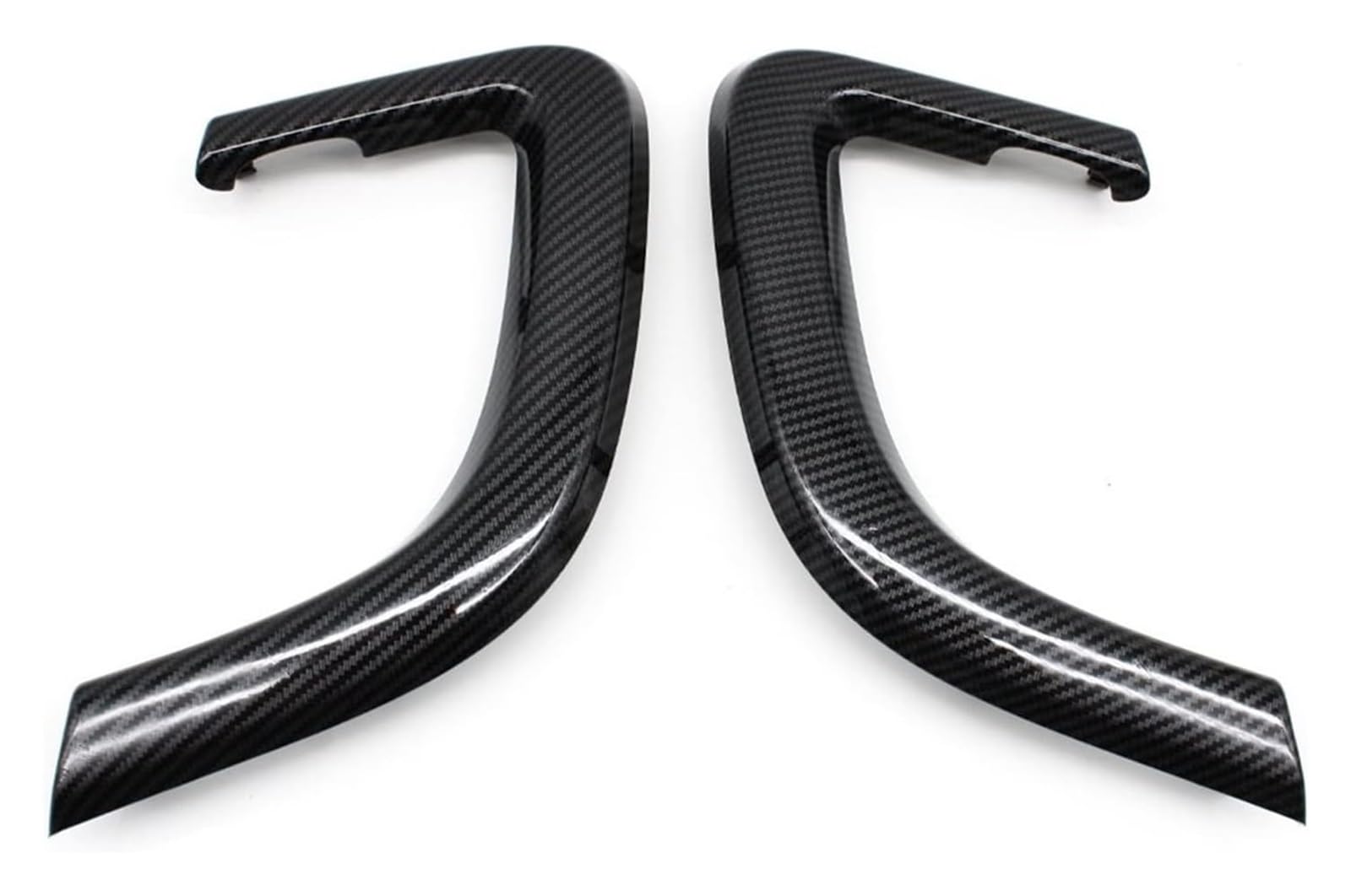 Auto Außentürgriff Kappen Für Discovery 2015-2019 Links Rechts Auto Innen Tür Pull Griff Abdeckung Trim Ersatz(Carbon 2pcs Set) von QGMKMVZZBK