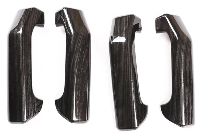 Auto Außentürgriff Kappen Für Discovery 3 LR3 2004-2009 ABS Silber Auto Innen Türgriff Schutz Abdeckung Dekorative Aufkleber Trim(Black Wood Grain) von QGMKMVZZBK