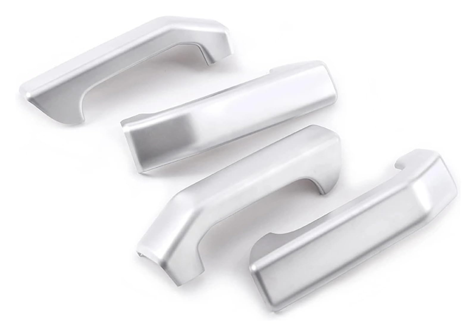Auto Außentürgriff Kappen Für Discovery 3 LR3 2004-2009 ABS Silber Auto Innen Türgriff Schutz Abdeckung Dekorative Aufkleber Trim(Silber) von QGMKMVZZBK