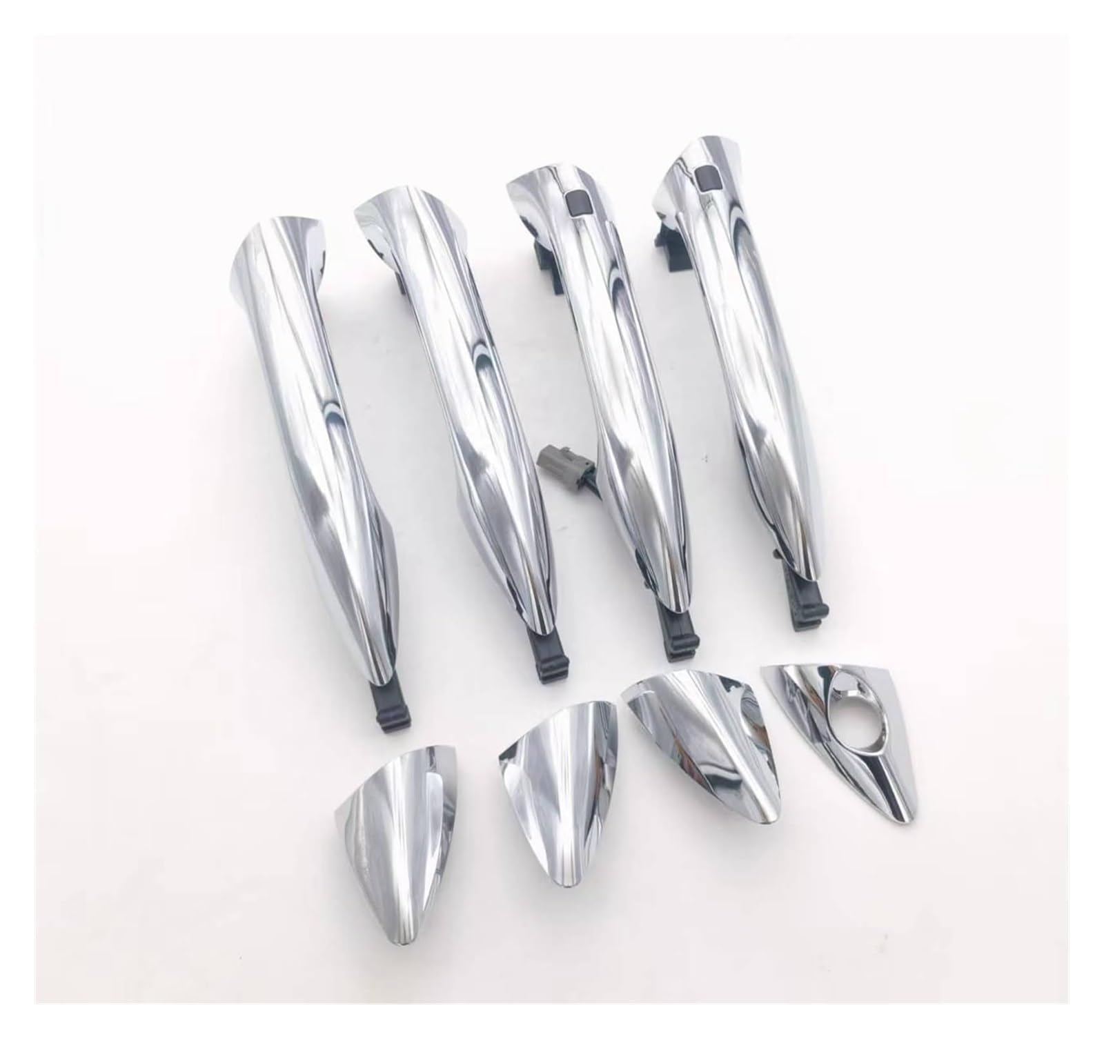 Auto Außentürgriff Kappen Für Elantra 2011-2015 OEM 826513X210 826613X210 Chrom Türgriffe Grip Cover Smart Key 8EA 1Set Auto Außentürgriff Kappen Für Elantra 2011-2015 OEM 826513X210 826613X210 Chrom Türgriffe Grip Cover Smart Key 8EA 1Set von QGMKMVZZBK