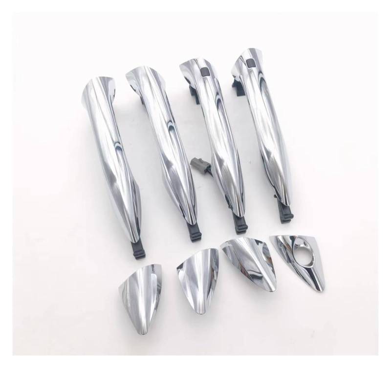 Auto Außentürgriff Kappen Für Elantra 2011-2015 OEM 826513X210 826613X210 Chrom Türgriffe Grip Cover Smart Key 8EA 1Set von QGMKMVZZBK