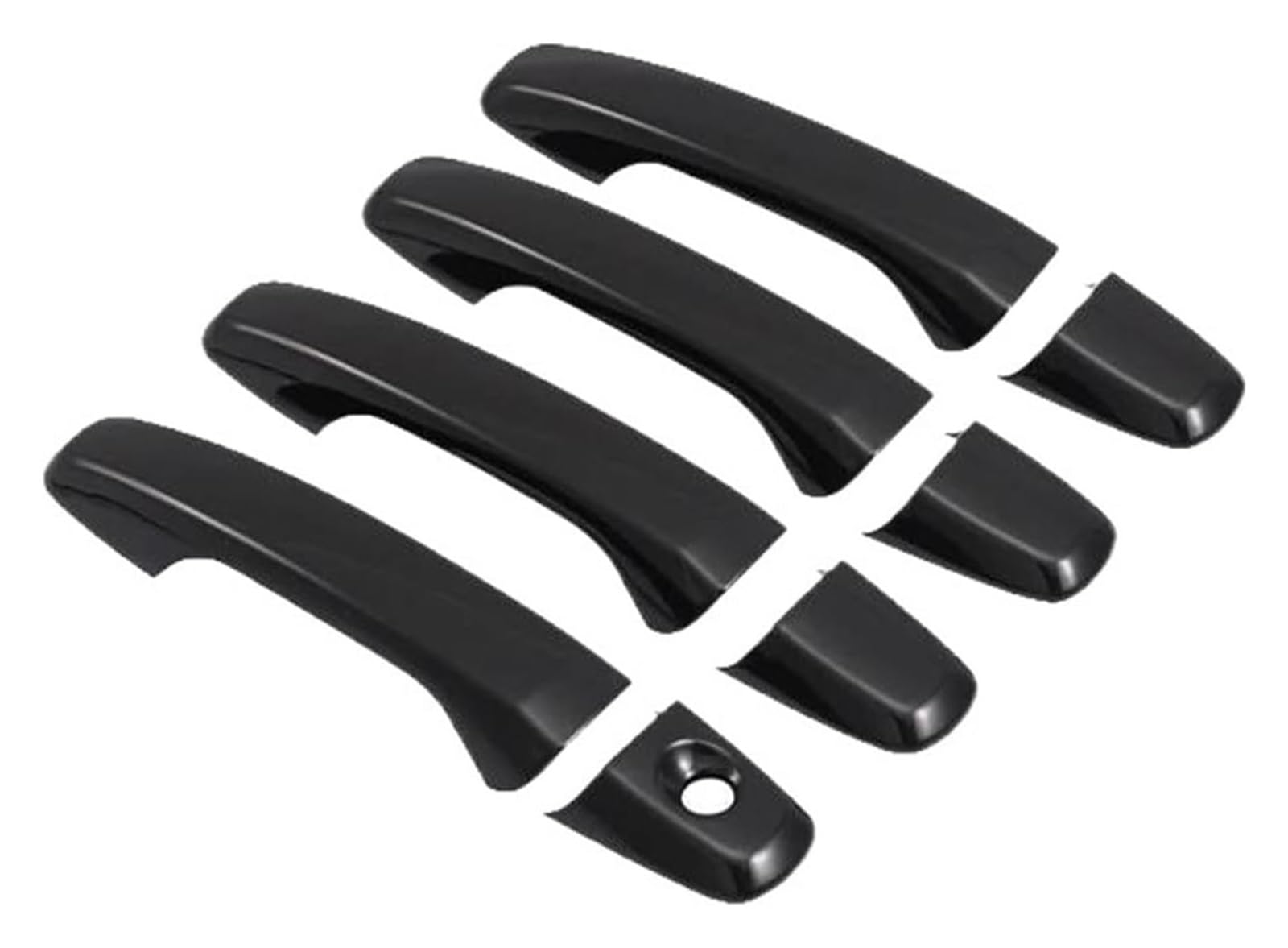 Auto Außentürgriff Kappen Für F&ord Für Explorer Für Klassische U502 2011-2017 Außenteile Autotürgriffabdeckung Kratzfestes Set Autotürgriffabdeckungsverkleidung(Gloss Black) von QGMKMVZZBK