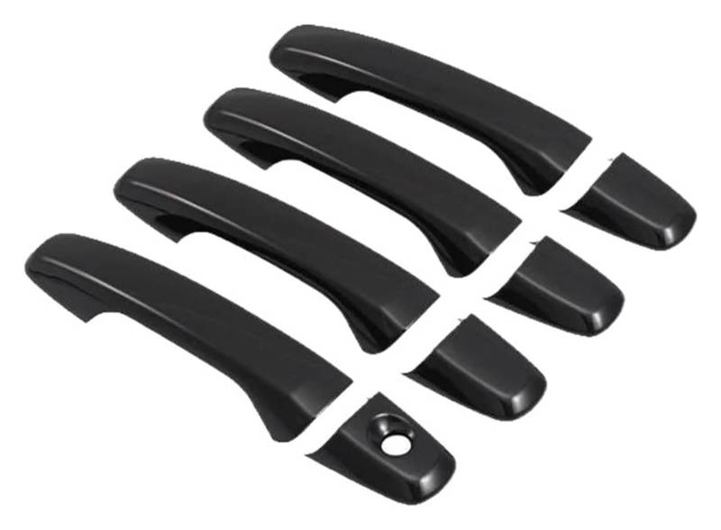 Auto Außentürgriff Kappen Für F&ord Für Explorer Für Klassische U502 2011-2017 Außenteile Autotürgriffabdeckung Kratzfestes Set Autotürgriffabdeckungsverkleidung(Gloss Black) von QGMKMVZZBK