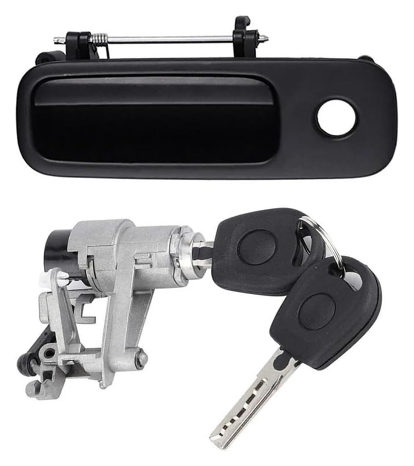 Auto Außentürgriff Kappen Für F&ord Für Galaxy 1995-2006 Heckklappe Hintertürgriff Mit Schloss 2 Schlüssel Ersatz 1J6827297G 1J6827565B Außerhalb(A SET) von QGMKMVZZBK