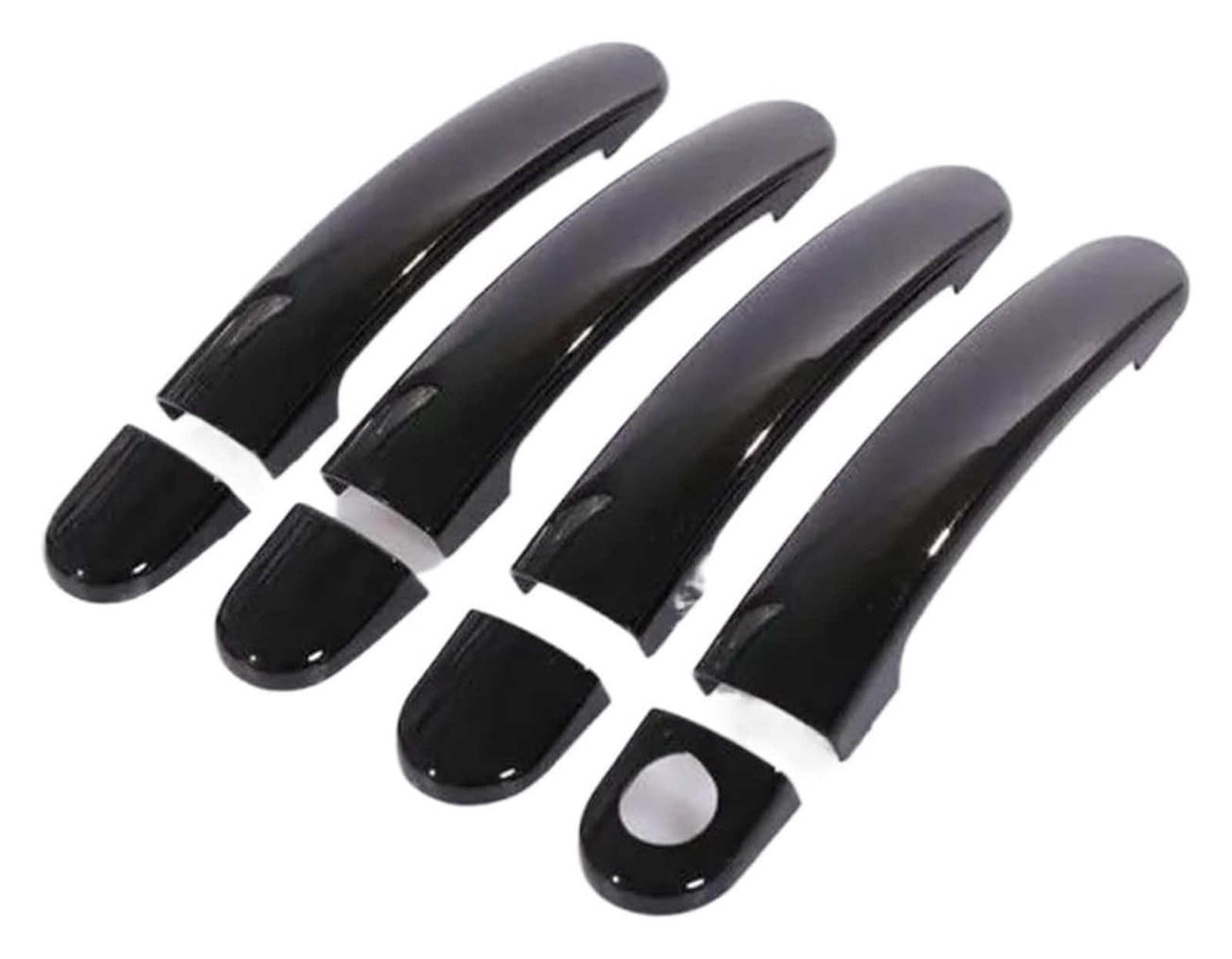 Auto Außentürgriff Kappen Für Fabia Für Octavia 2008-2013 Styling Auto Türgriff Abdeckungen Schutz Aufkleber Auto Türgriff Abdeckung(Schwarz,1 keyhole) von QGMKMVZZBK