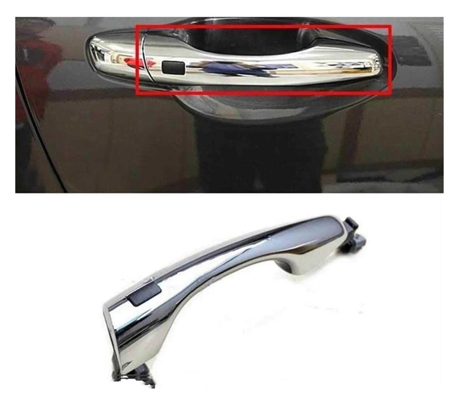 Auto Außentürgriff Kappen Für KIA Für Sorento 2015-2018 Außentür Griff Haben Taste 82661C5710 82651C5710 Vorne Außerhalb Tür Griff LH RH(82661c5710 Rh) von QGMKMVZZBK