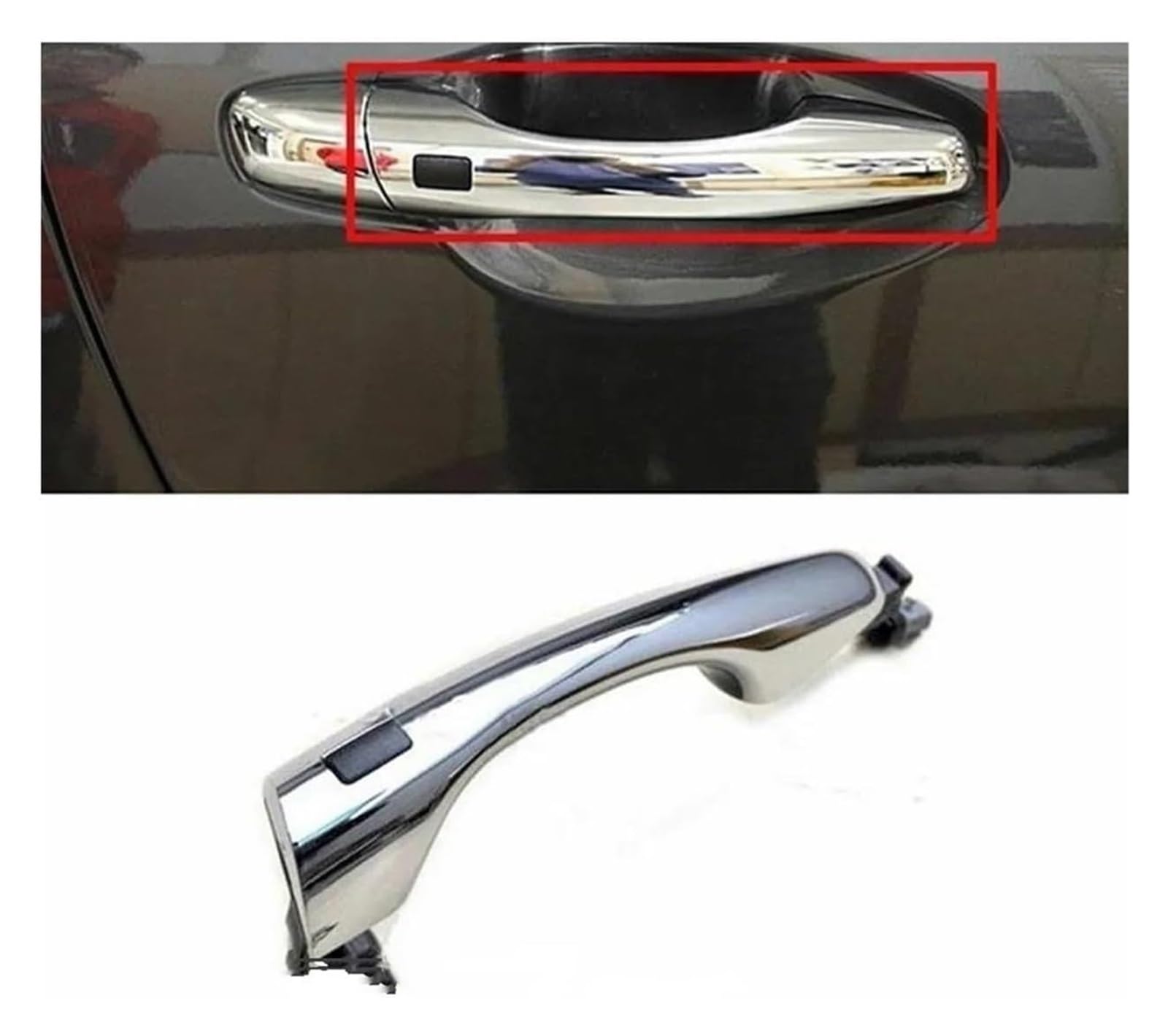 Auto Außentürgriff Kappen Für KIA Für Sorento 2015-2018 Außentür Griff Haben Taste 82661C5710 82651C5710 Vorne Außerhalb Tür Griff LH RH(82661c5710 Rh) von QGMKMVZZBK