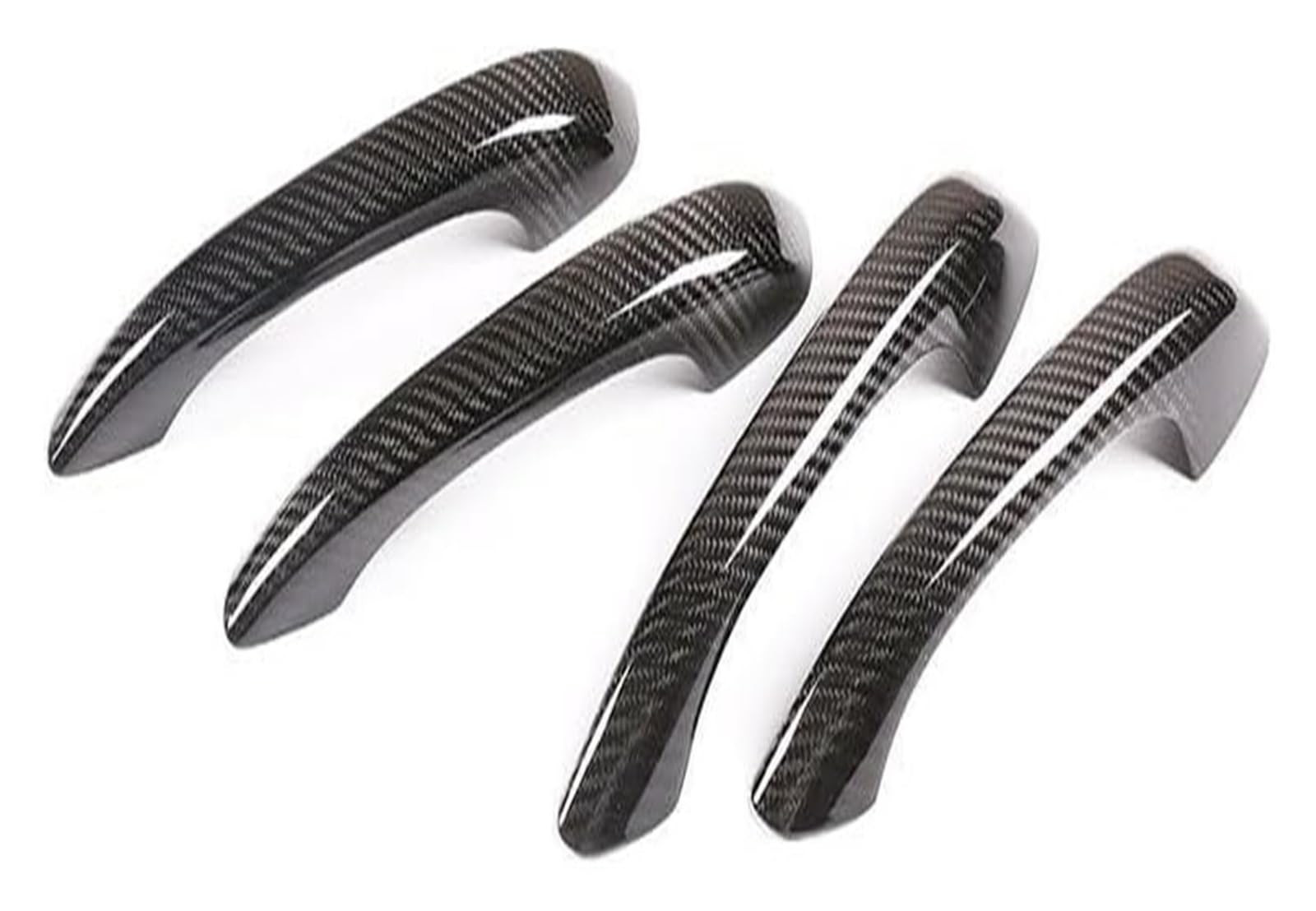 Auto Außentürgriff Kappen Für Macan 2014-2023 Real Carbon Fiber Auto Türgriff Schutzhülle Trim Aufkleber Externe(Carbon Fiber1) von QGMKMVZZBK