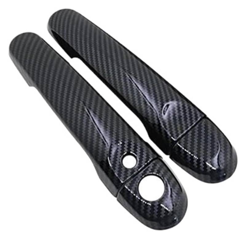 Auto Außentürgriff Kappen Für N&issan Für JUKE F15 Für Esq 2011~2019 Autotürgriffabdeckung Türgriffabdeckung Schutzaufkleber(2Handle 1 Button) von QGMKMVZZBK