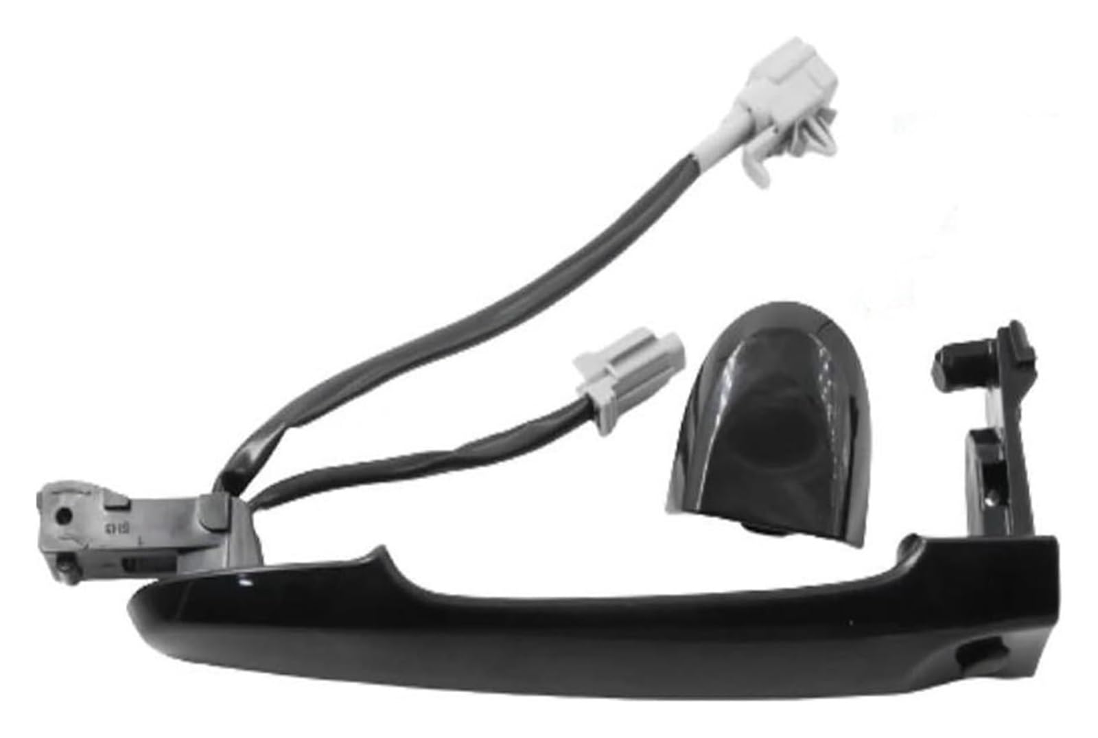 Auto Außentürgriff Kappen Für N&issan Für Juke 2010-2019 Front O/S Fahrer Rechte Seite Türgriff Keyless Entry 80644-3WC2A 80640-3WC2A 80644-1FE0A 80640-1FE0B(Style B without hole) von QGMKMVZZBK