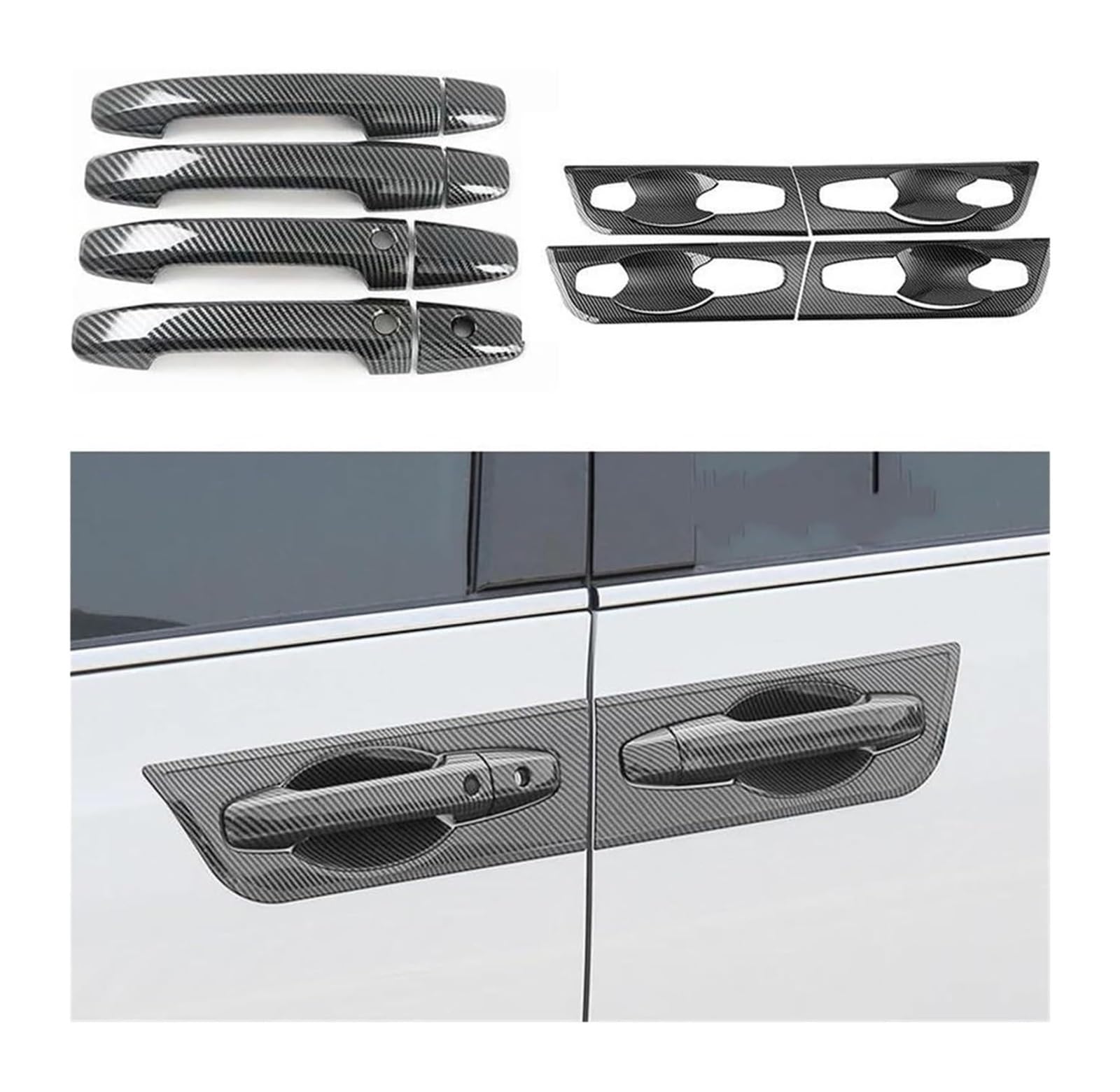 Auto Außentürgriff Kappen Für Odyssey 2016-2021 Chrom Auto Seite Türgriff Abdeckungen Trim Aufkleber Auto Außen Styling(Package a) von QGMKMVZZBK
