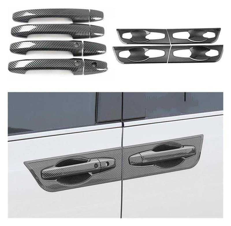 Auto Außentürgriff Kappen Für Odyssey 2016-2021 Chrom Auto Seite Türgriff Abdeckungen Trim Aufkleber Auto Außen Styling Zubehör(Package a) von QGMKMVZZBK