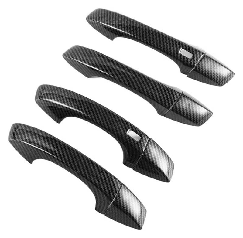Auto Außentürgriff Kappen Für VW 2017–2020 Autotürgriffabdeckung Auto-Außentürgriffabdeckung Zieraufkleber Styling-Zubehör(Carbon 2 buttons) von QGMKMVZZBK