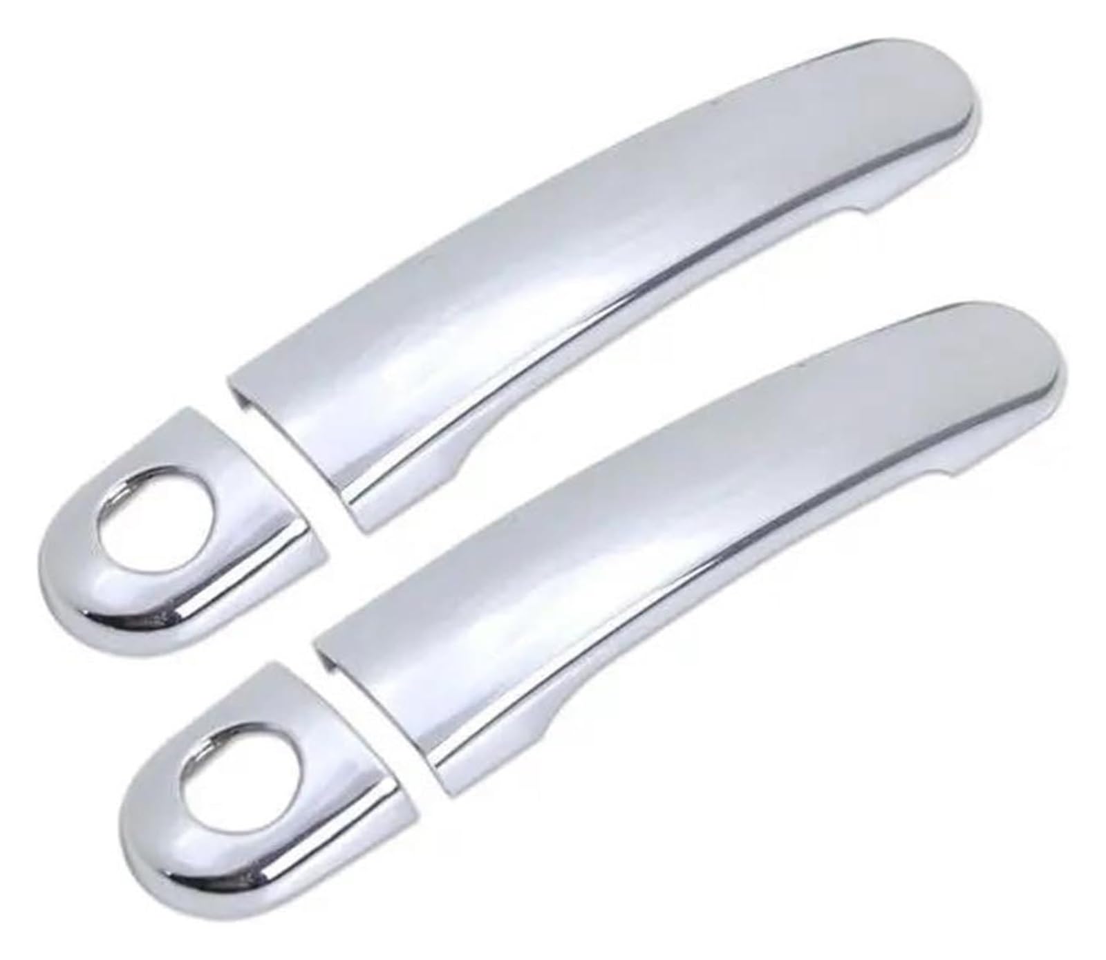 Auto Außentürgriff Kappen Für VW Für G&olf 5 MK5 Für Kaninchen 1K 2004-2009 Autotürgriffabdeckung Autotürgriffabdeckungen Zubehör Styling Aufkleber(Silber,2) von QGMKMVZZBK