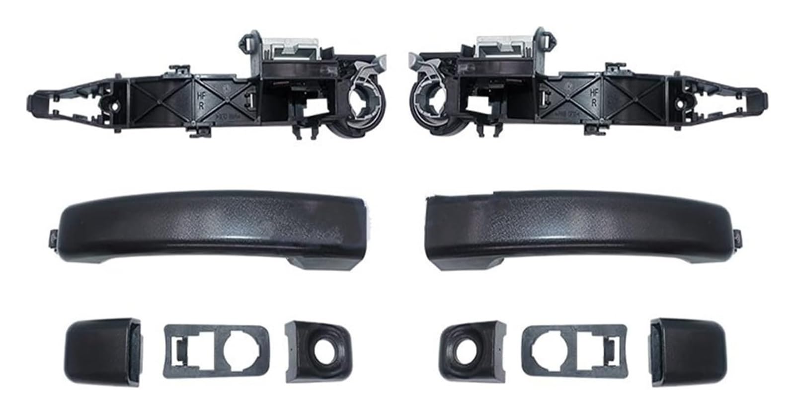 Auto Außentürgriff Kappen Für Vauxhall Für Movano 2010-2016 Vorne Links Rechts Türgriff 806079208R 806069981R(Front Left and Right) von QGMKMVZZBK