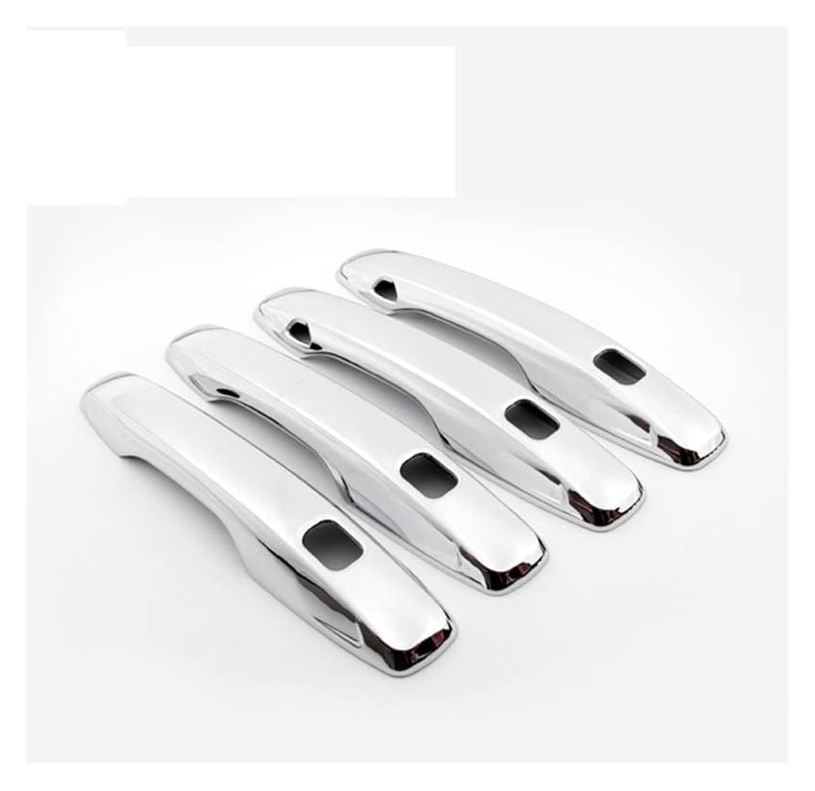 Auto Außentürgriff Kappen Für Volvo XC60 XC90 S90 V90 CC 2018 2019 2020 Auto Türgriff ABS Chrom Außentür Griff Bar Rahmen Abdeckung Trim Zubehör(With Smart Hole 2) von QGMKMVZZBK