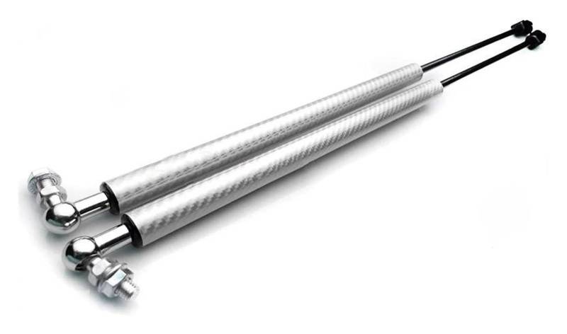 Gasfeder Stoßhebelhebel Für Rapid 2013-2020 Auto Motorhaube Abdeckung Federbeine Hydraulikstange Feder Stoßdämpfer Hebeunterstützung(Carbon Silver) von QGMKMVZZBK