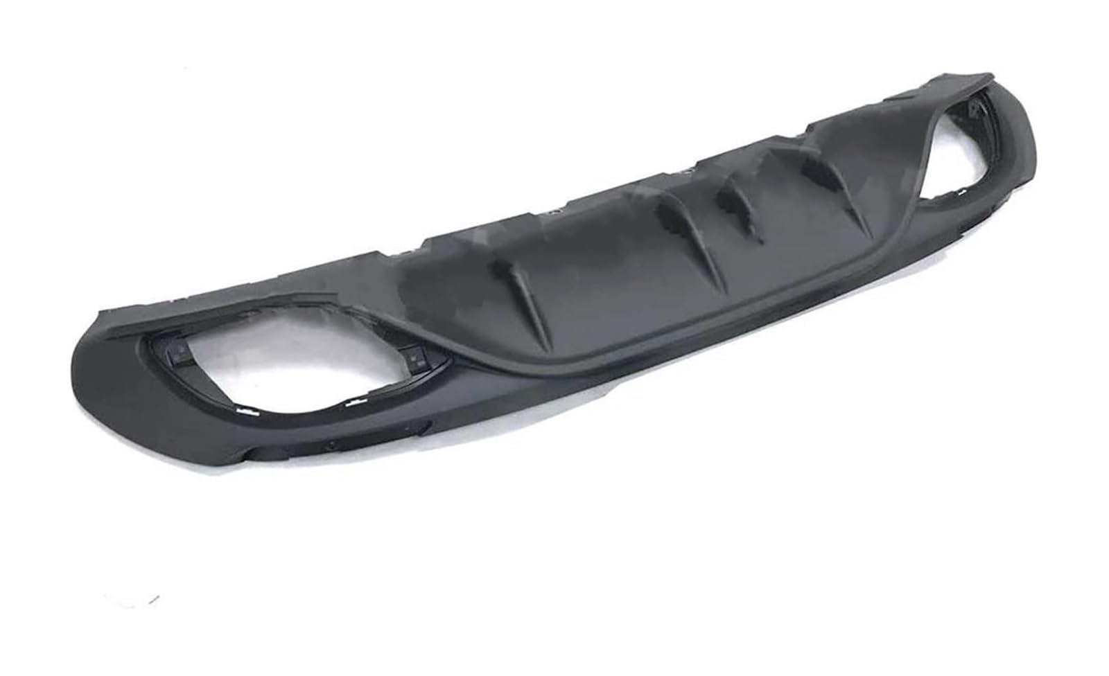Heckscheibe Dachspoiler Für A&lfa Für Romeo Für Giulia Standard 2016-2018 Sport Stil Hintere Stoßstange Lip Diffusor Spoiler Mit Auspuff Tailfin Schwanz Hinten Flügel(PP diffuser) von QGMKMVZZBK