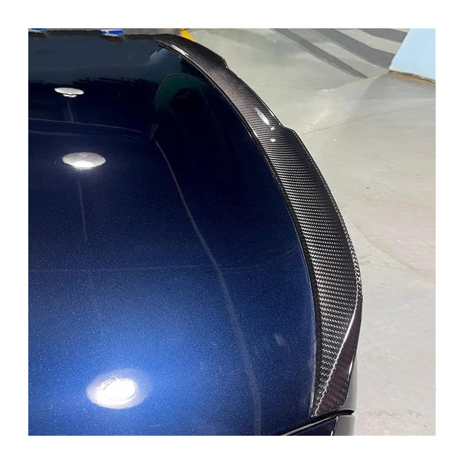 Heckscheibe Dachspoiler Für B&MW 3 Serie G20 Real Carbon Fiber Hinten Ducktail Wing 2019 2020 2021 2022 Auto Heckspoiler Spoiler(Real Carbon) von QGMKMVZZBK