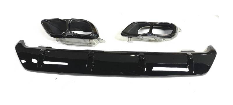 Heckscheibe Dachspoiler Für B&MW G06 LCI X6 2020-2024 Autospoiler Heckspoiler Heckstoßstangendiffusor Spoiler Lippenschalldämpfer Auspuffrohr von QGMKMVZZBK