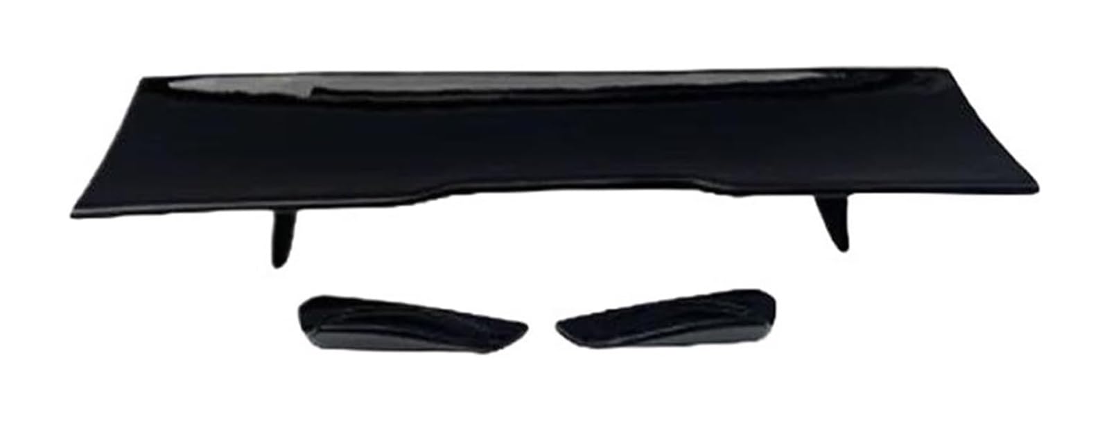 Heckscheibe Dachspoiler Für B&MW M2 M2C M3 M4 M5 M6 M8 Racing Sport Kofferraumdeckel Spoiler Schwarz Carbon Auto Außenzubehör Teil Auto Heckspoiler(Glossy Black) von QGMKMVZZBK