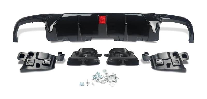 Heckscheibe Dachspoiler Für B&enz W166 X166 GLE400 GLE350 Für AMG Autospoiler Heckspoiler Spoiler Schwarz Glänzend Heckdiffusor W/Spitzen Schwarz von QGMKMVZZBK