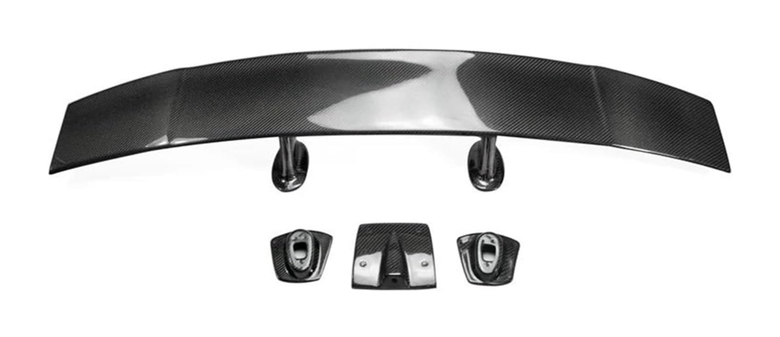 Heckscheibe Dachspoiler Für Gallardo LP540/LP550/LP560 2007-2014 Hinten Stamm Lip Spoiler Geschmiedet Carbon Auto Spoiler Hinten Stamm Spoiler(Real Carbon Fiber) von QGMKMVZZBK