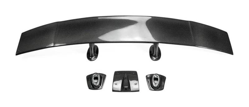 Heckscheibe Dachspoiler Für Gallardo LP540/LP550/LP560 2007-2014 Hinten Stamm Lip Spoiler Geschmiedet Carbon Auto Spoiler Hinten Stamm Spoiler(Real Carbon Fiber) von QGMKMVZZBK