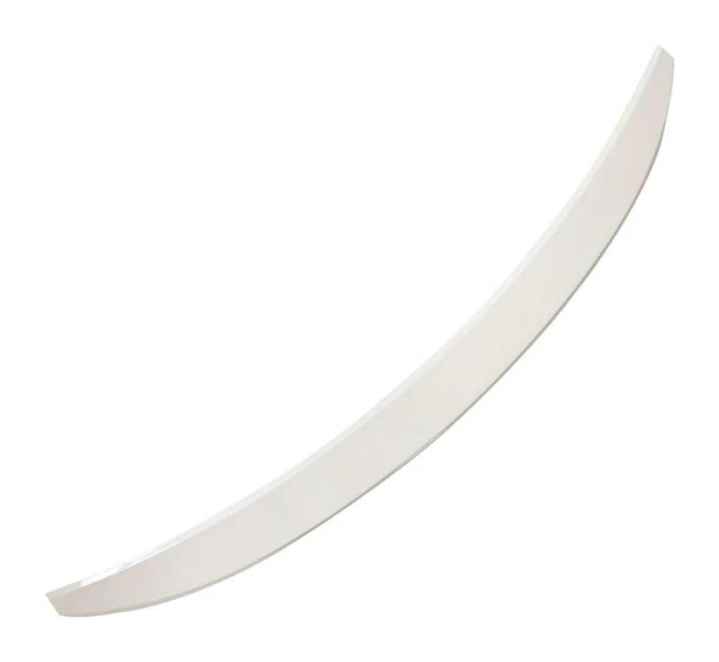 Heckscheibe Dachspoiler Für Hyundai Für Sonata 9th 2015 2016 2017 2018 Auto Heckspoiler ABS Hinten Stamm Farbe Spoiler Schwanz Flügel Lip(Weiß) von QGMKMVZZBK
