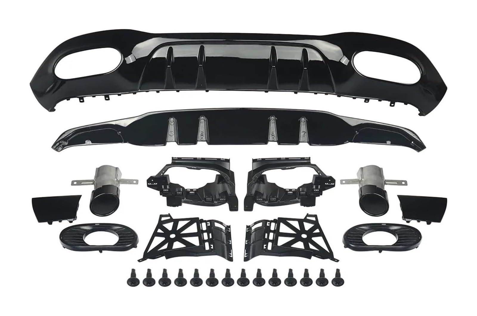 Heckscheibe Dachspoiler Für M&ercedes A Klasse W177 Für AMG A35 Look 2018+ Heckdiffusor Auspuffrohr Schwarz Autospoiler Heckspoiler Heckscheibe Dachspoiler Für M&ercedes A Klasse W177 Für AMG A35 Look 2018+ Heckdiffusor Auspuffrohr Schwarz Autospoiler Heckspoiler von QGMKMVZZBK