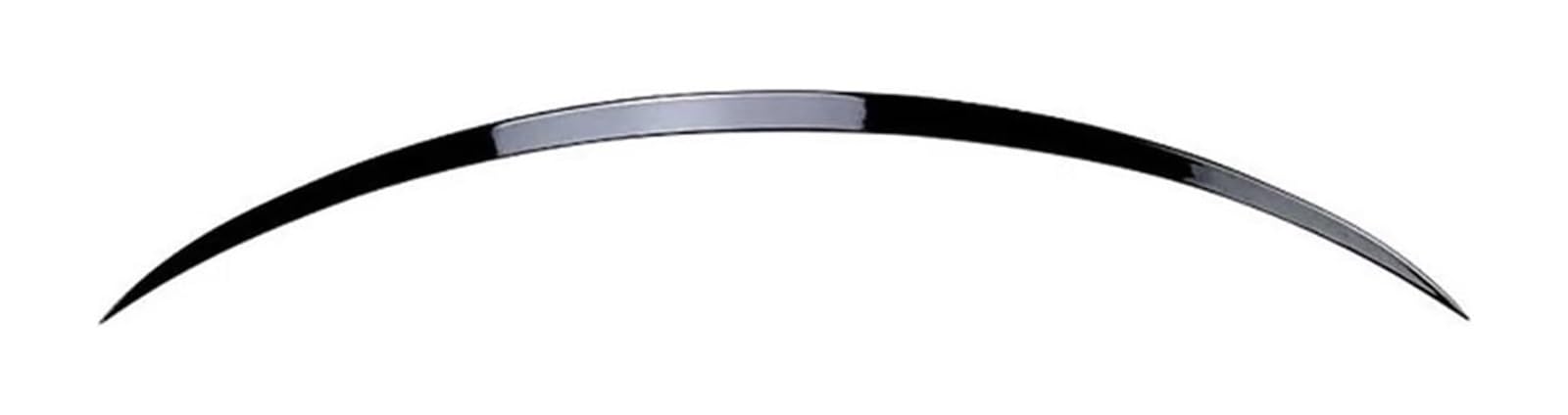 Heckscheibe Dachspoiler Für M&ercedes Für B&enz C-Klasse W206 C200 C260 C300 C43 C63 AMG 2022 2023 2024 Heckkoffer Lip Spoiler Verkleidung Heckspoilerflügel(Schwarz) von QGMKMVZZBK
