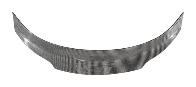 Heckscheibe Dachspoiler Für Model 3 2019 2020 2021 2022 Auto Heckspoiler Hinten Stamm Spoiler Real Carbon Fiber Stamm Flügel(Glossy Carbon Fiber) von QGMKMVZZBK