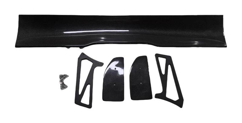 Heckscheibe Dachspoiler Für Taycan Für R Stil 2020-2024 Auto Spoiler Hinten Stamm Spoiler Heckspoiler Flügel Stamm Deckel Splitter Kofferraumdeckel Lip von QGMKMVZZBK