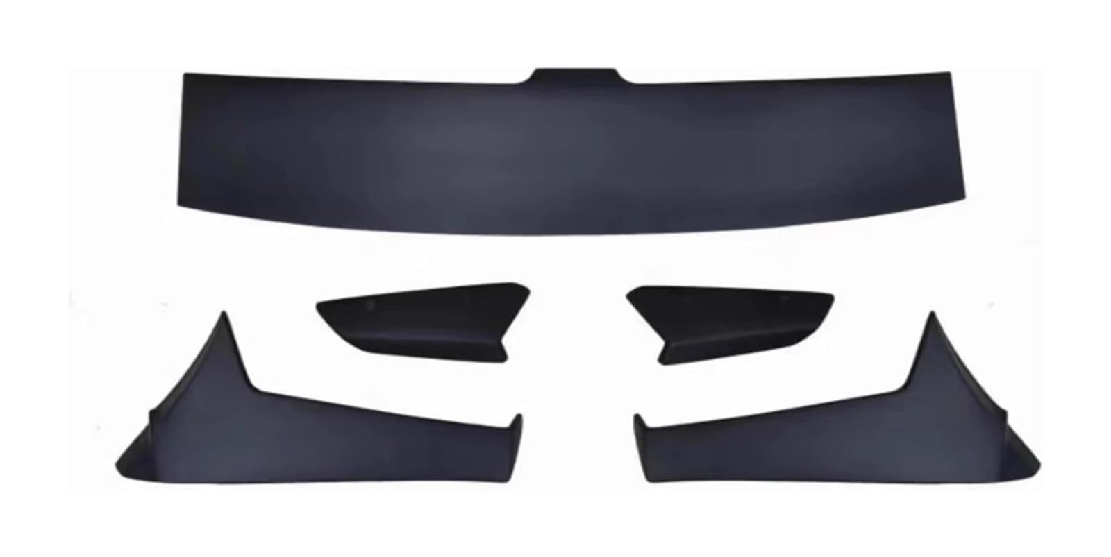 Heckscheibe Dachspoiler Für VW Für Golf7 MK7 MK7.5 Für GTI Für GTD 2014-2020 Auto Spoiler Auto Hinten Heckspoiler Flügel Fenster Dach Lip Heckklappe Klappe von QGMKMVZZBK