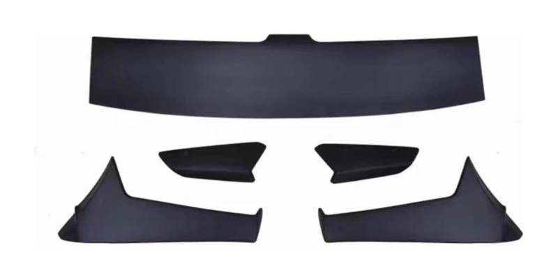 Heckscheibe Dachspoiler Für VW Für Golf7 MK7 MK7.5 Für GTI Für GTD 2014-2020 Auto Spoiler Auto Hinten Heckspoiler Flügel Fenster Dach Lip Heckklappe Klappe von QGMKMVZZBK