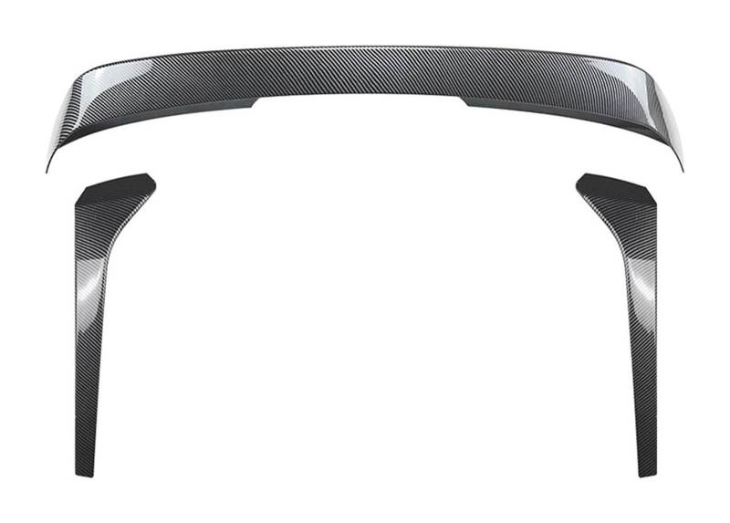 Heckscheibe Dachspoiler Für VW Für T&iguan MK2 2017-2023 Auto Heckspoiler Hinten Stamm Dach Spoiler Flügel + Schwanz Fenster Seite Splitter Trim Lip von QGMKMVZZBK