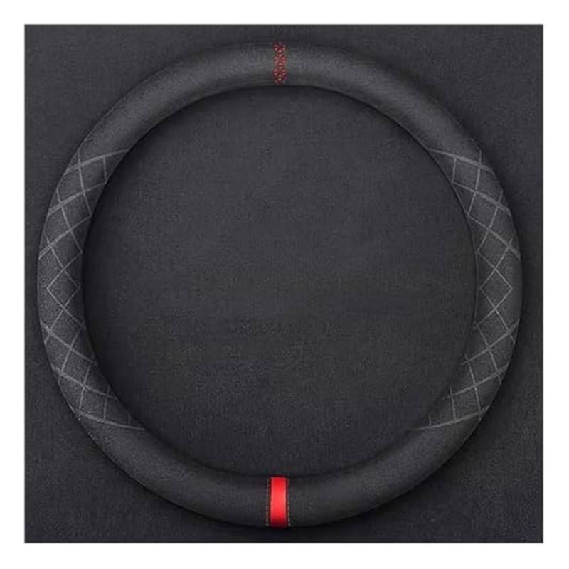 Auto Lenkradbezug Für A6 Für Limousine 2011 2012-2023 Für A6 2019-2024 Auto Lenkrad Abdeckung Lenkrad Abdeckung Anti Slip Lenkrad Schutz(A,O38CM) von QGQFDEYUNB