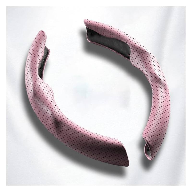 Auto Lenkradbezug Für Benz Für GLA H247 2020 2021 2022 2023 Anti Skid Segmentierter Lenkradschutz Langlebiger Lenkradschutz(B Pink) von QGQFDEYUNB