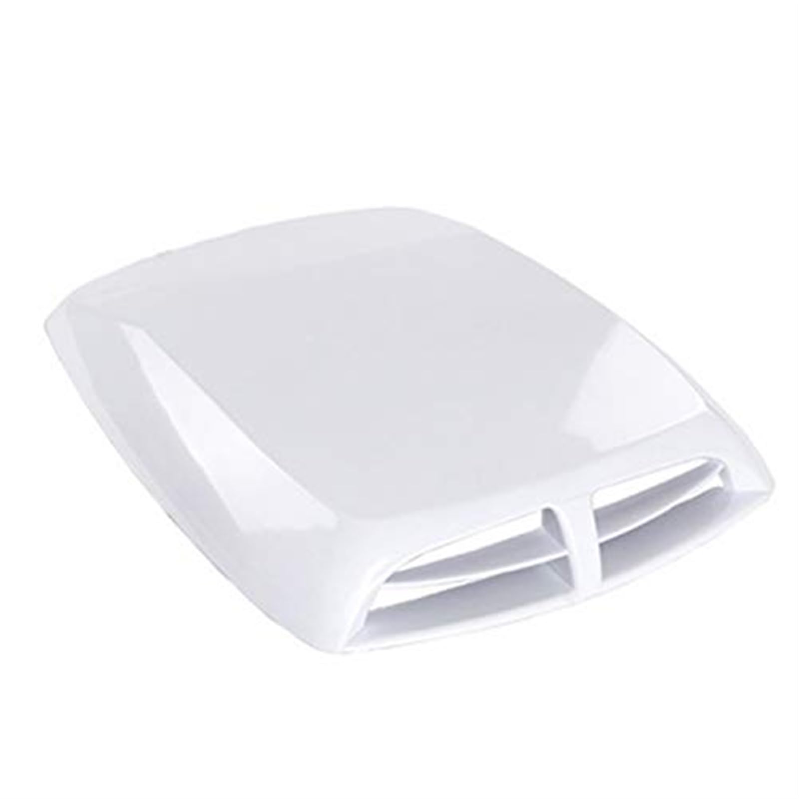 Automobil Ansaugrohr Auto-Lufteinlässe, Luftstrom-Entlüftungshaube, Luftschaufel, Motorhaubenabdeckung, Luftstrom-Haubenschaufel, Lufteinlass, DIY-Aufkleber(‎White) von QGQFDEYUNB