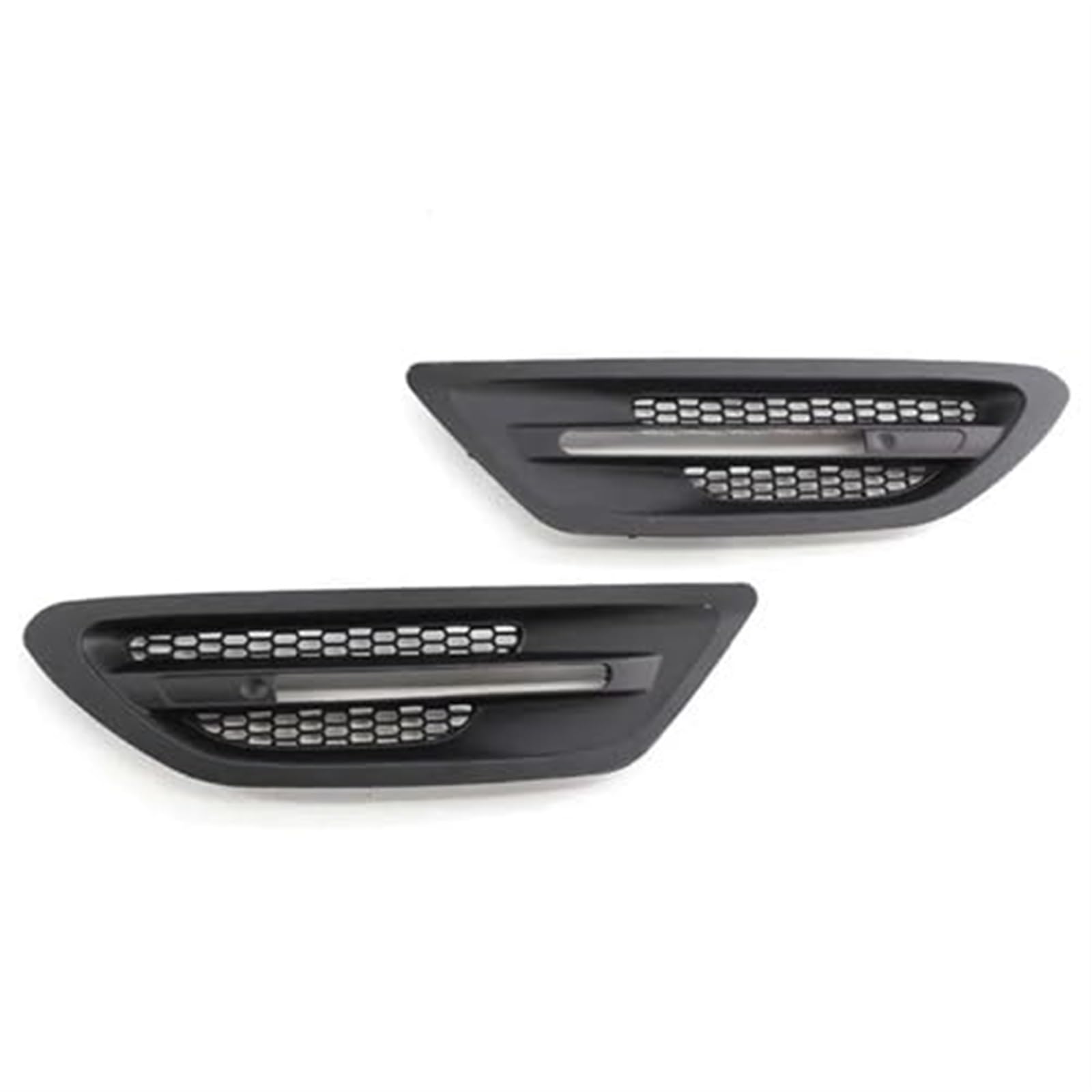 Automobil Ansaugrohr Für 5-Serie Für F10 Für M5 2011-2016 Auto Seite Fender Grill Trim Abdeckung Air Vent Intake Gitter 51137903879 51137903880(Matte Black) von QGQFDEYUNB