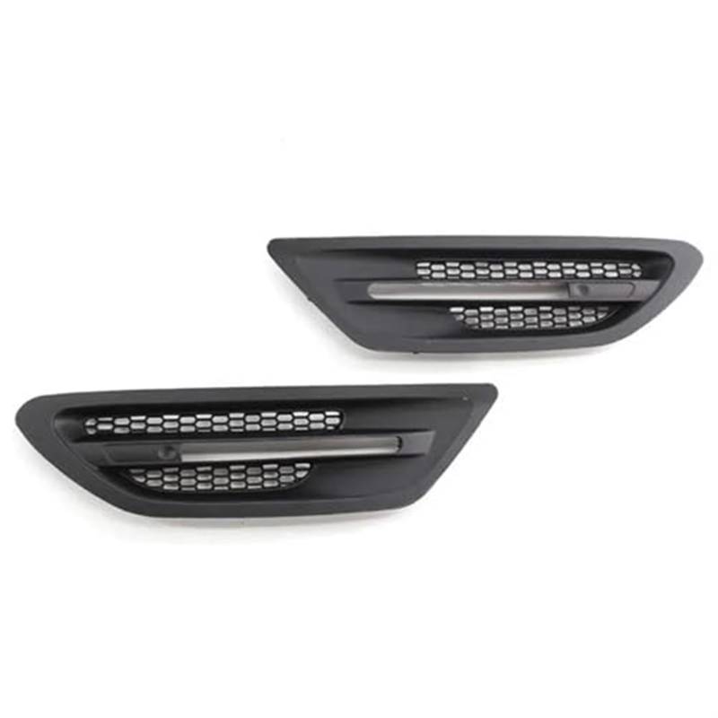 Automobil Ansaugrohr Für 5-Serie Für F10 Für M5 2011-2016 Auto Seite Fender Grill Trim Abdeckung Air Vent Intake Gitter 51137903879 51137903880(Matte Black) von QGQFDEYUNB