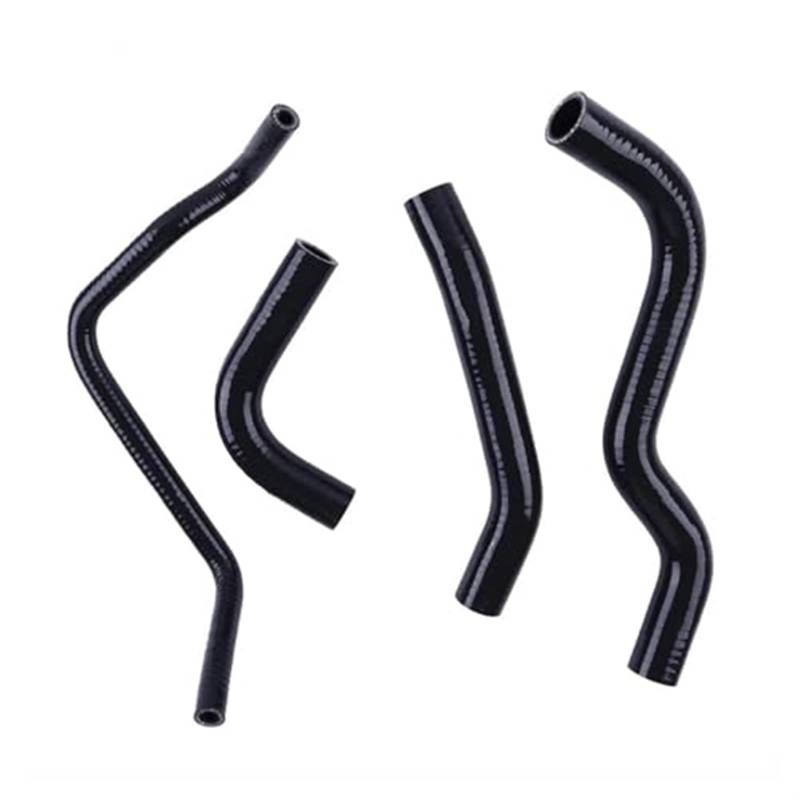 Automobil Ansaugrohr Für 599 CB600F Für Hornet 2003 2004 2005 2006 Silikon Kühler Kühlmittel Schlauch Kit Auto Lufteinlass Auto Entlüftungsrohr(Black) von QGQFDEYUNB