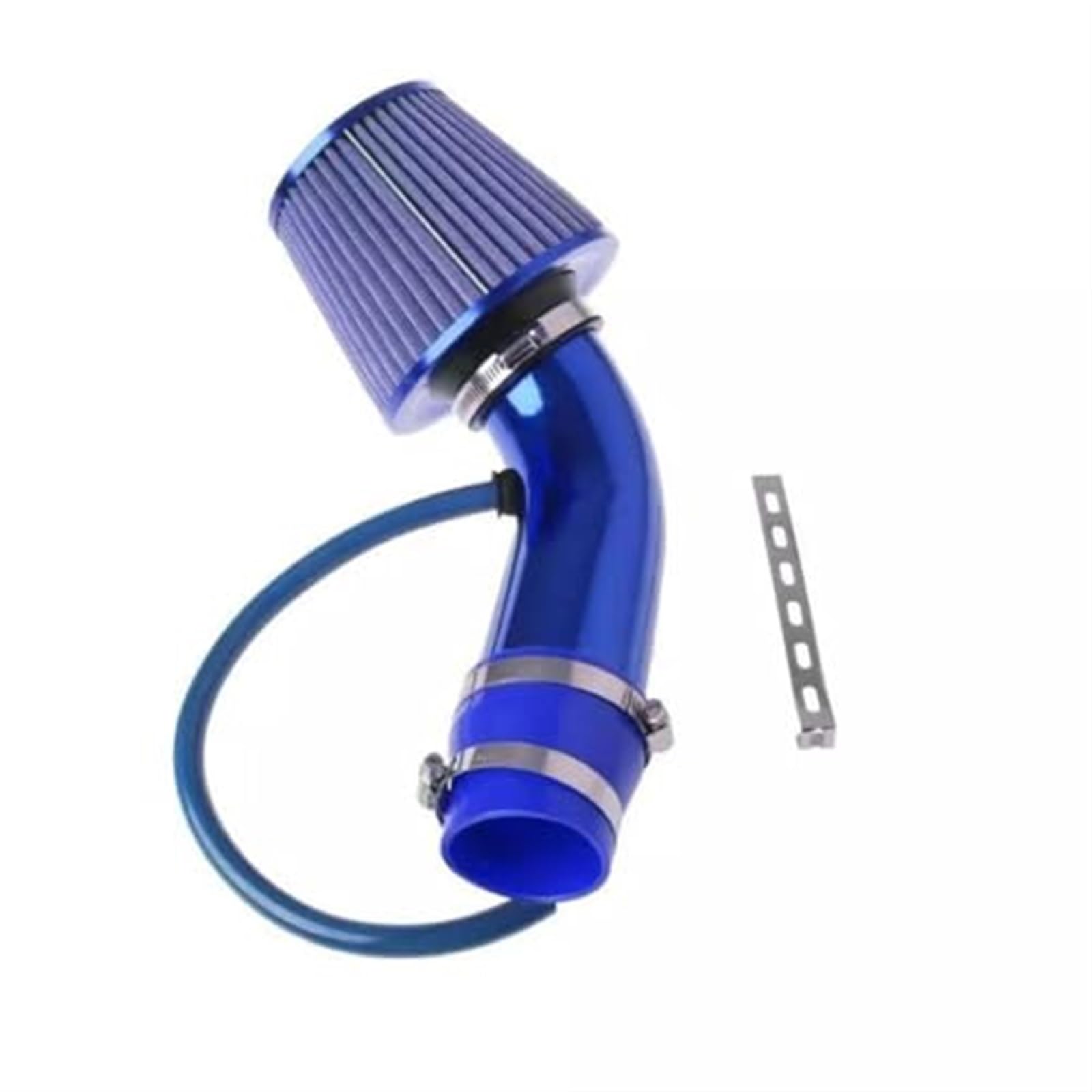 Automobil Ansaugrohr Für 5er E39 1995 1996 1997–2010, Luftansaugsystem, Aluminiumrohr, Schlauchsystem, Induktionsfilter, Power Flow Kit, A-Silber(‎A-Blue) von QGQFDEYUNB